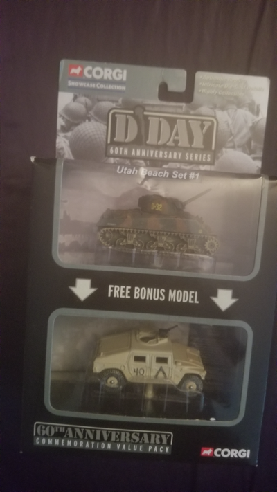 Corgi D Day 60th Anniversary Utah Beach plus Desert Storm, View more