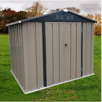 6' x 8' Portable Metal Shed