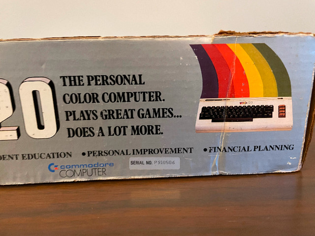 Vintage Commodore Vic-20, original box, turns on in Older Generation in City of Halifax - Image 4