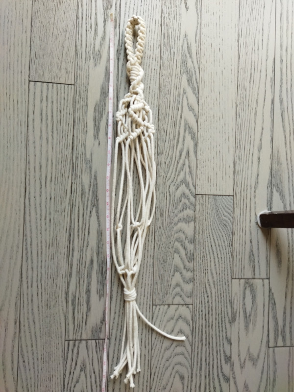 Macrame plant hanger in Home Décor & Accents in Markham / York Region - Image 2