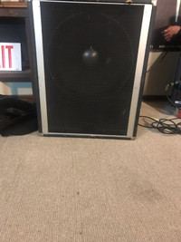 18 PEAVY BASS CABINET