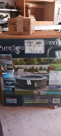 PureSpa Greywood Deluxe Hot Tub (New in Box)