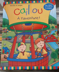 Livre Contes Caillou à l'Aventure Cherche et Comptes