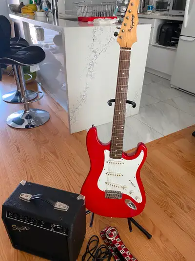Epiphone electric guitar & Amplifier 15W, View more