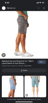 Men’s Levi’s denim shorts new $20 each sizes 30 38 40 42