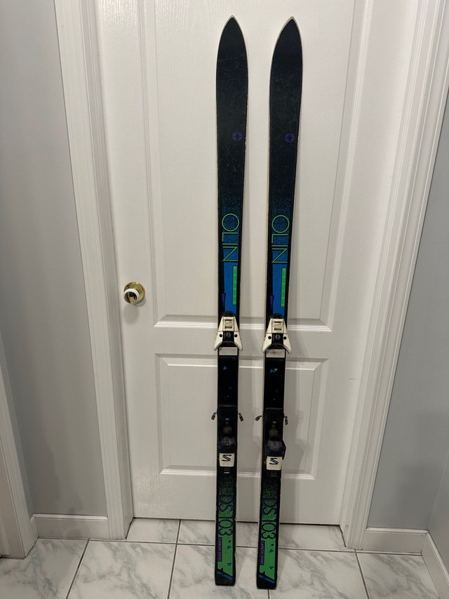 OLIN DS 103 series Carbon Sport Snow skis with Saloman bindings in Ski in Calgary