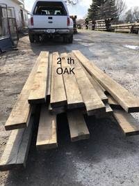 Reclaim hardwood 2” th planks