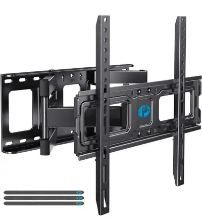 Pipishell Full Motion TV Wall Mount for 26”-65” TVs | Swivel, Tilt & Extend for the Perfect View! °•...