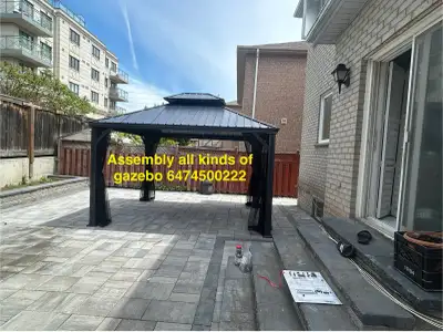 installation of gazebo, View more