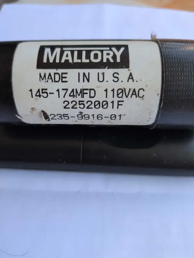 Mallory Capacitor  in General Electronics in Peterborough - Image 2