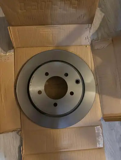 I am selling 2 Premium Brembo Rear Disc Break Rotors 08.C247.11. One is unopened in its box, the oth...