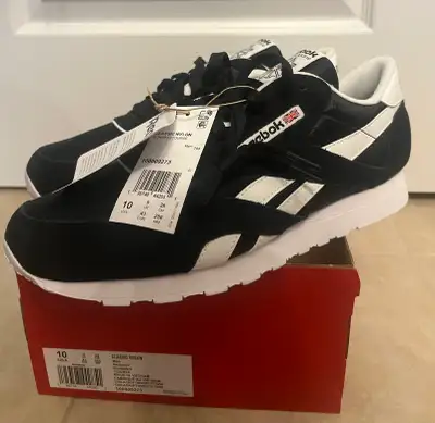 Reebok Classic Nylon running shoes men's size 10, View more