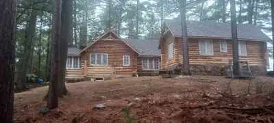 log home restoration, View more