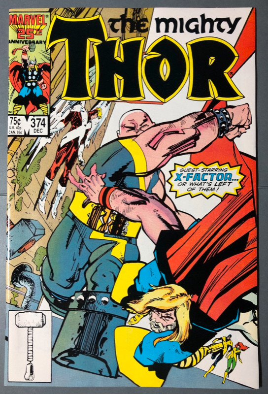 Marvel Comics The Mighty Thor #374 December, 1986 in Comics & Graphic Novels in Brantford