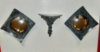 Vintage Attractive Decorative Wall Mirrors & Lovely Wall Sconce