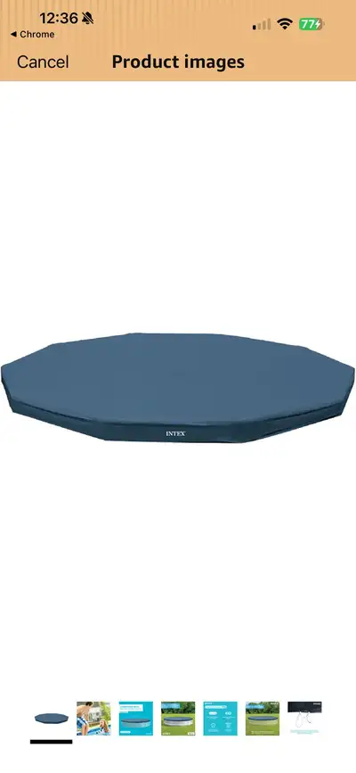12’ Pool Cover, View more