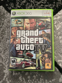 Xbox grand theft auto IV ( gta 4) game for sale