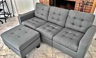 3 seater sofa with ottoman , View more