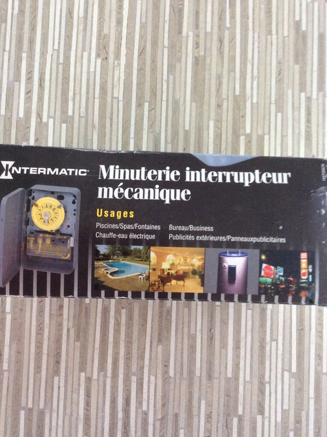 MINUTERIE MCANIQUE / MECHANICAL TIME SWITCH dans Autres équipements commerciaux et industriels  à Saint-Hyacinthe - Image 2