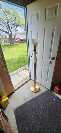 Vintage 1980s style floor lamp