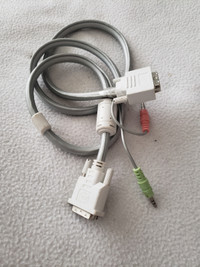 DVI to DVI Cable, E119932 AWM 20513, 4ft silver,