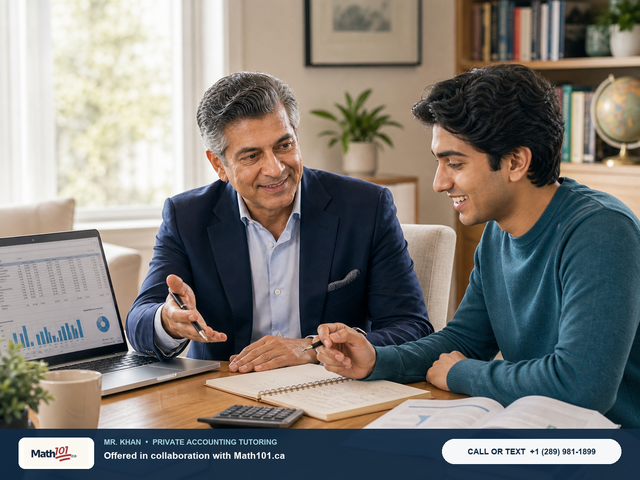 Affordable Accounting Tutor | Grades 11–12 & University