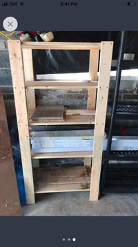 GARAGE STORAGE SHELVES 