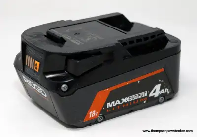 RIDGID R840040 18V 4.0Ah BATTERY, View more