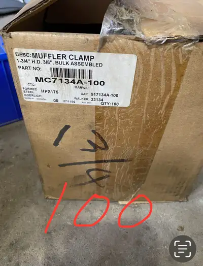 Exhaust Muffler Clamps, View more