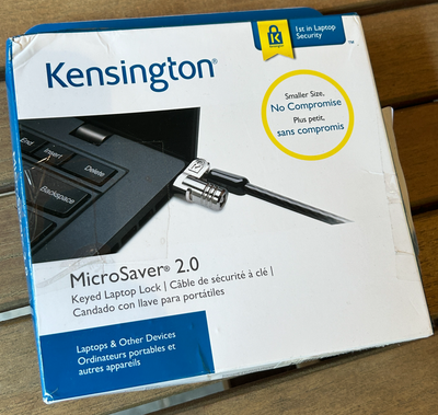 Kensington Keyed Laptop Lock – New, View more