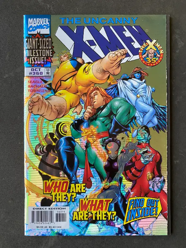 Uncanny X-Men # 360 (1963 Series) *Double-Sized, Foil cover*