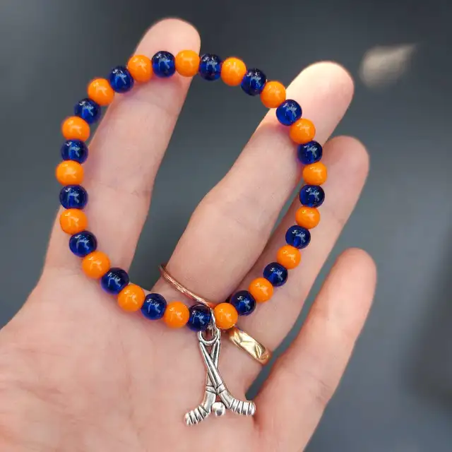 Edmonton Oilers Crystal Bracelet, Hockey Jewelry in Jewellery & Watches in Edmonton - Image 8