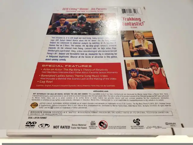 The Big Bang Theory - The Complete Fourth Season in CDs, DVDs & Blu-ray in West Island - Image 3