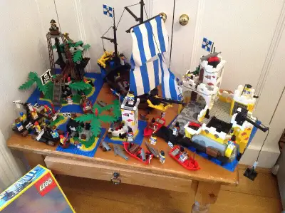 RECHERCHÉ/WANTED: ACHAT LOT DE LEGO ANCIEN VINTAGE PIRATE BATEAU, View more