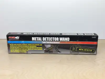GRIP handheld metal detector wand, View more