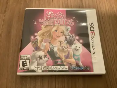Barbie Groom and Glam Pups Nintendo 3DS Complete Authentic RARE, View more