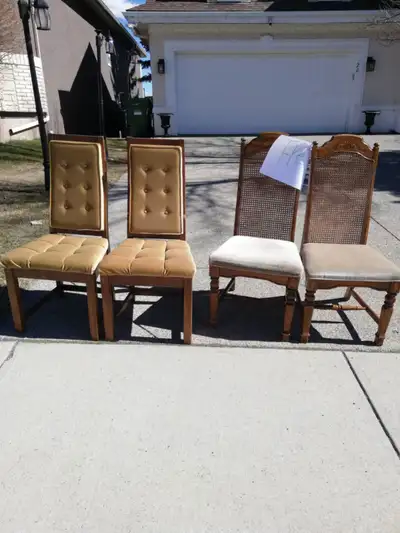PICK UP : ARBOUR LAKE ( NW ) , FOUR CHAIRS FOR FREE, View more
