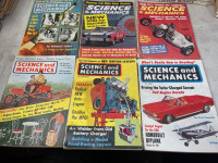 VINTAGE 1961 - 1964 SCIENCE AND MECHANICS MAGAZINE # HR020