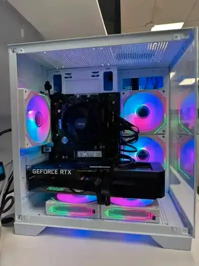 Christmas DEAAL New Build Gaming PC Ryzen 5500 with 3060 Ti, View more