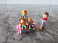 1994 Polly Pocket "Strollin Surprise" Playset **COMPLETE**