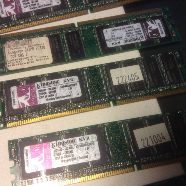 Memory RAM 11 Pc in System Components in Vancouver - Image 2