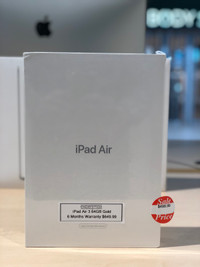 Brand new iPad Air 3 64GB for $499 @Experimax