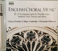 ENGLISH CHORAL MUSIC - Choir of St Johns 2 CD SET 2004 Classical