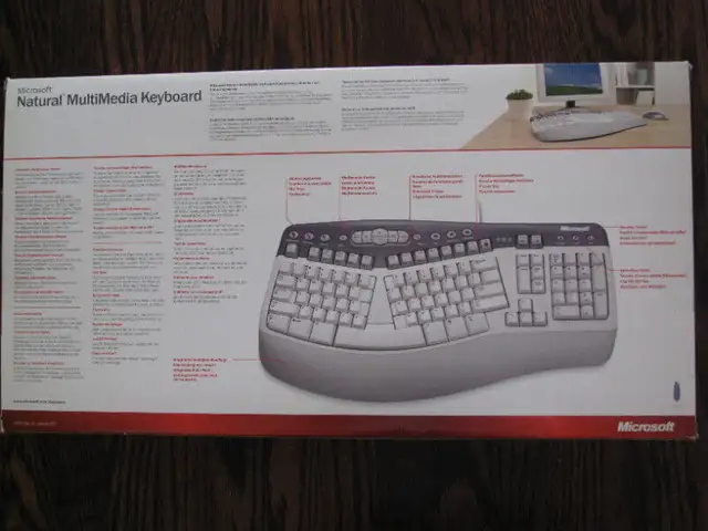 Microsoft Natural Multimedia Keyboard in Mice, Keyboards & Webcams in City of Toronto - Image 4