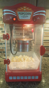 Popcorn machine movie theater style. 