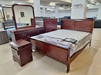 Wooden Bedroom set is on sale, View more