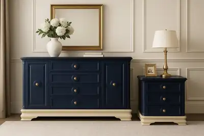 Beautiful Luxurious Dresser and Nightstand, View more