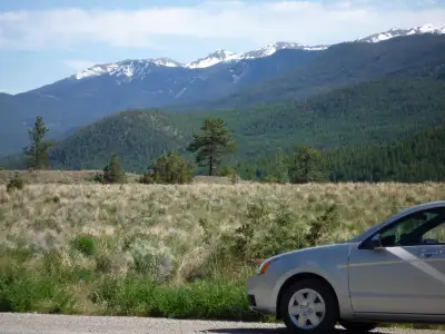 18.7 ha ( 46.2 acres ) property near the old settlement of Moha on the Lillooet-Pioneer Road ( also...