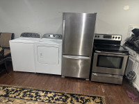 Like new/27” whirlpool washer electric dryer