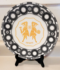 Vintage Royal Doulton "Gemini" English Fine Bone China Plate